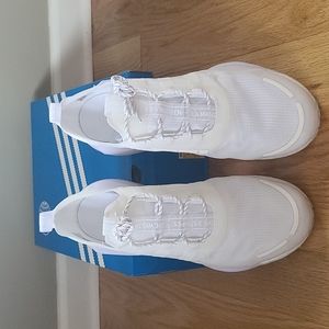 adidas ultraboost all white sneakers